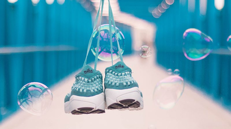 nike and bubbles