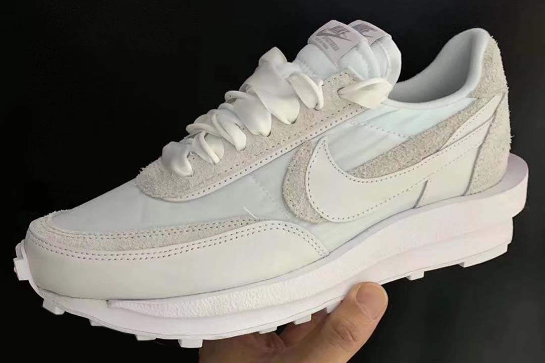 sacai x Nike LDWaffle "Nylon White"