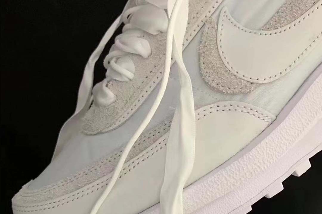 sacai x Nike LDWaffle "Nylon White"