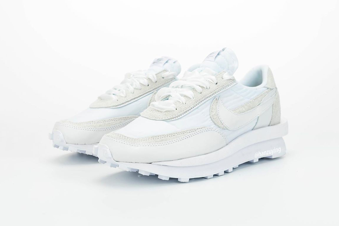 Take A Closer Look At The sacai x Nike LDWaffle “White”