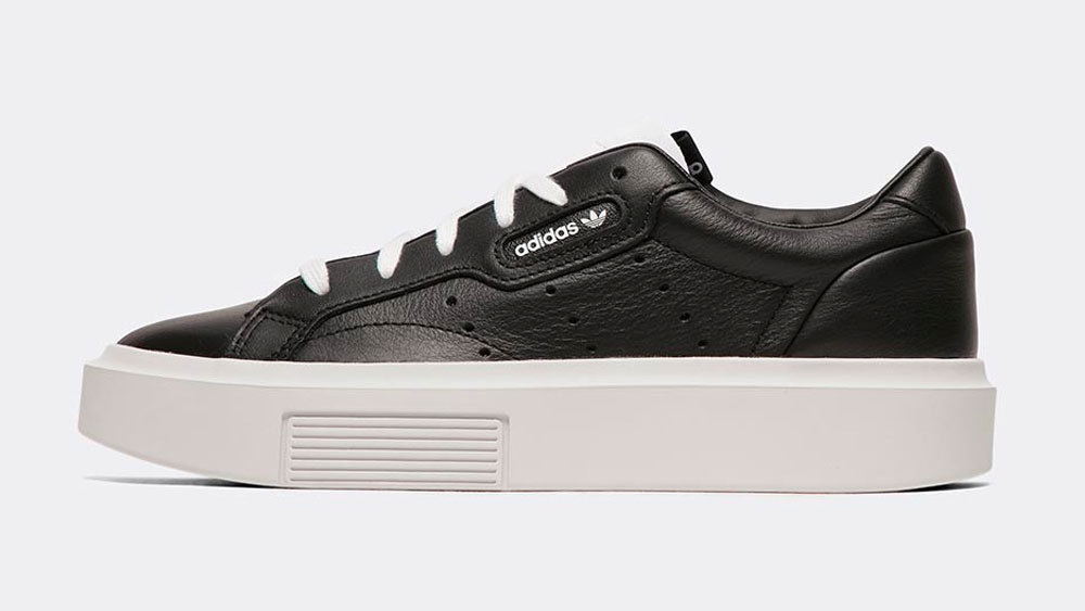 _0004_adidas Sleek Super Black White