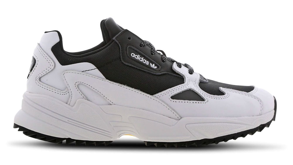 _0005_adidas Falcon Black White Leather