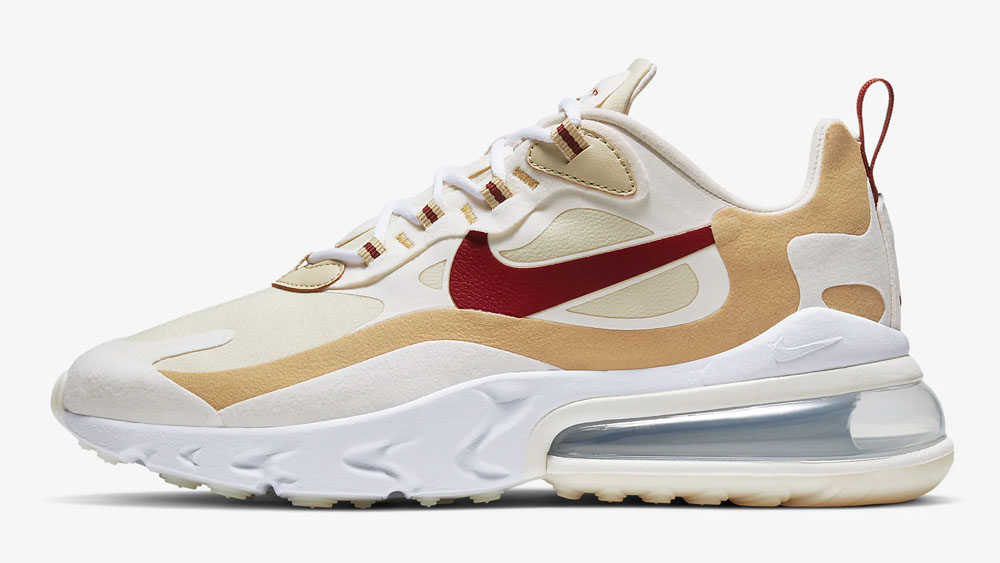 _0011_Nike Air Max 270 React Neutral Red