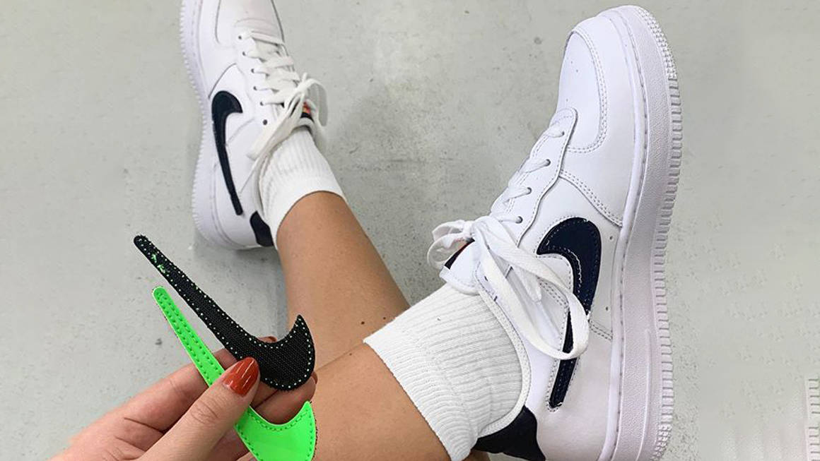 removable swoosh air force one
