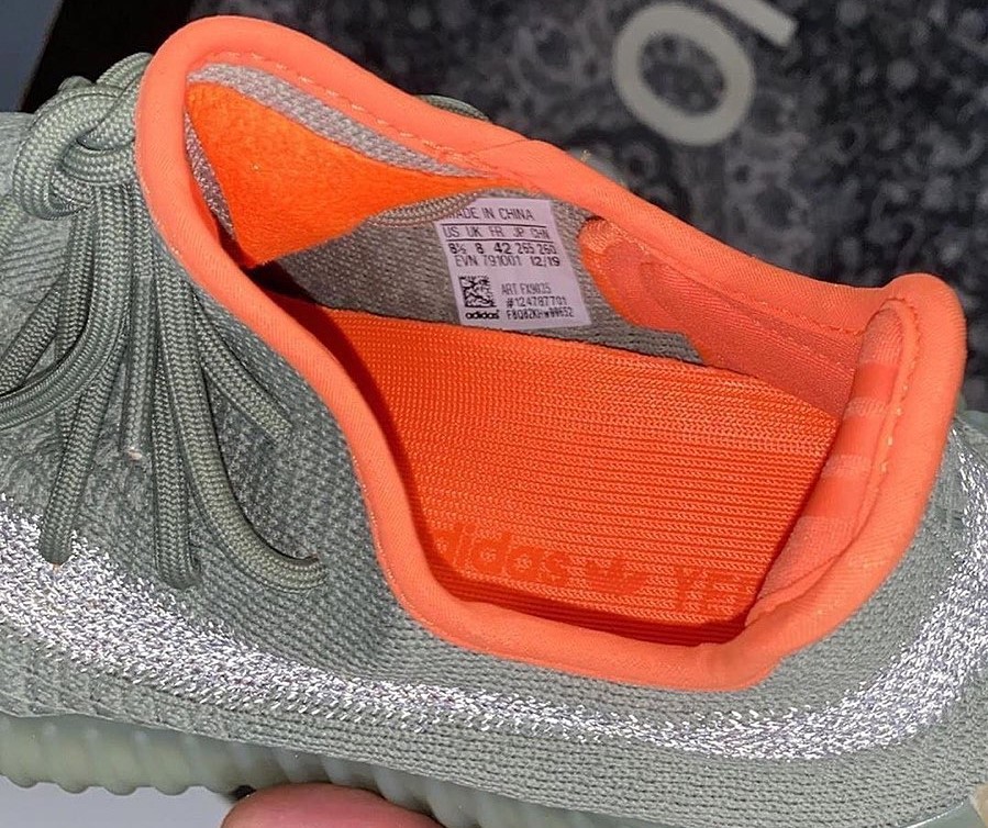 Yeezy 350 Olive Orange