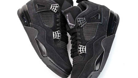 Up Close With The Air Jordan 4 "Black Cat" 2020 Retro