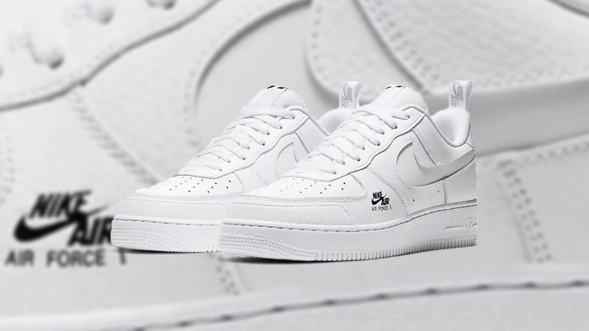 Nike air force 1 lv8 utility reflective swoosh Clearance