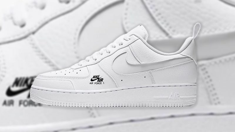 air force 1 white reflective