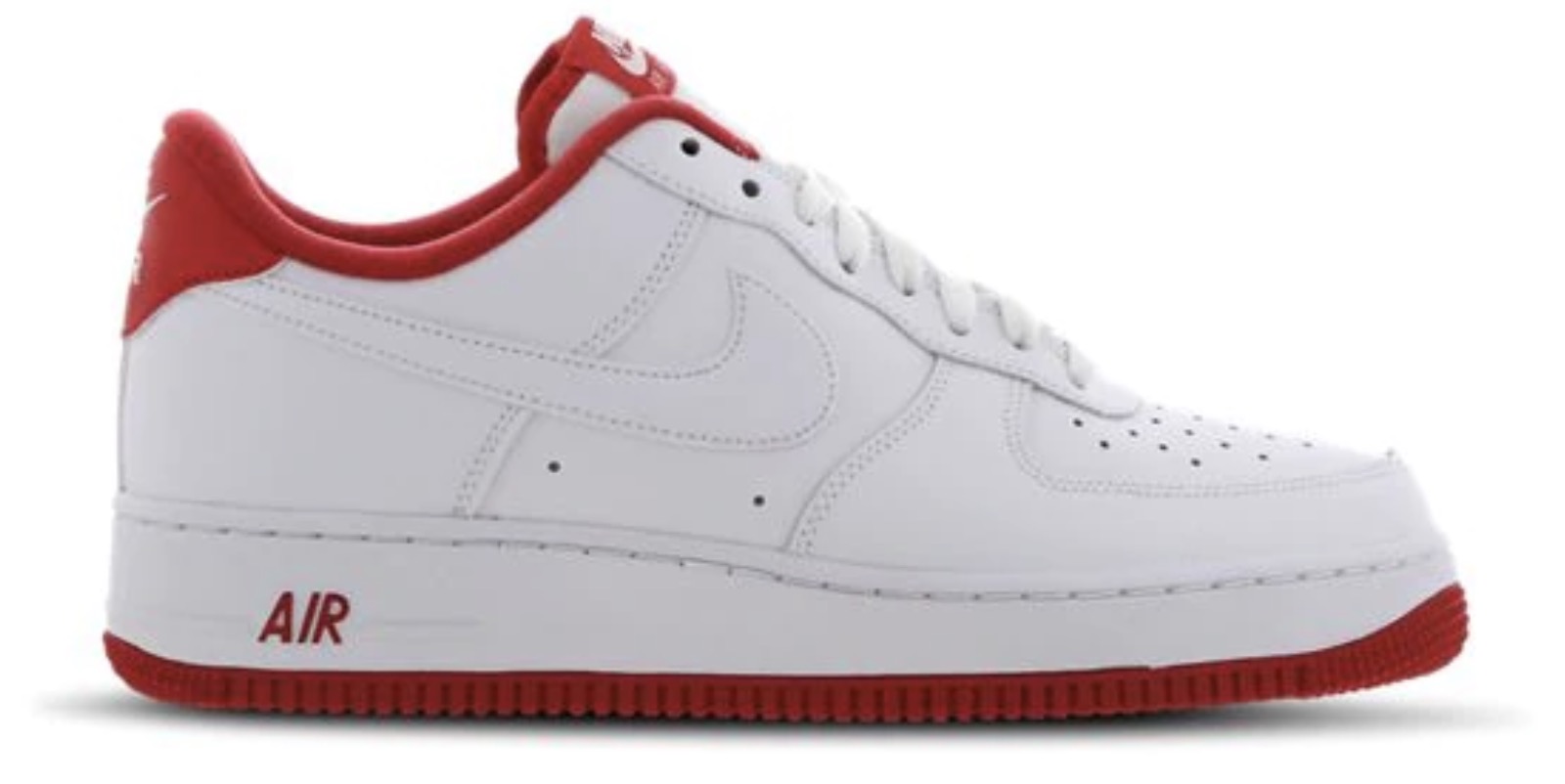 Air Force 1 university red white