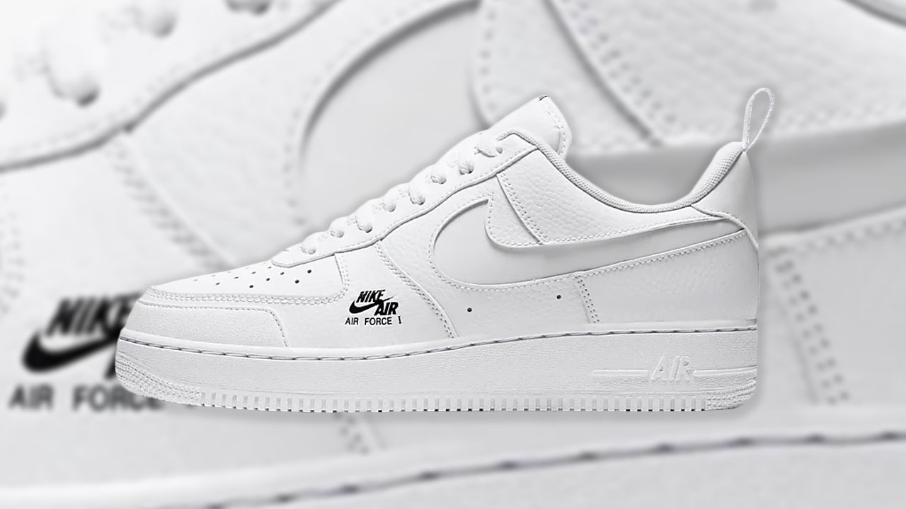 air force 1 utility all white