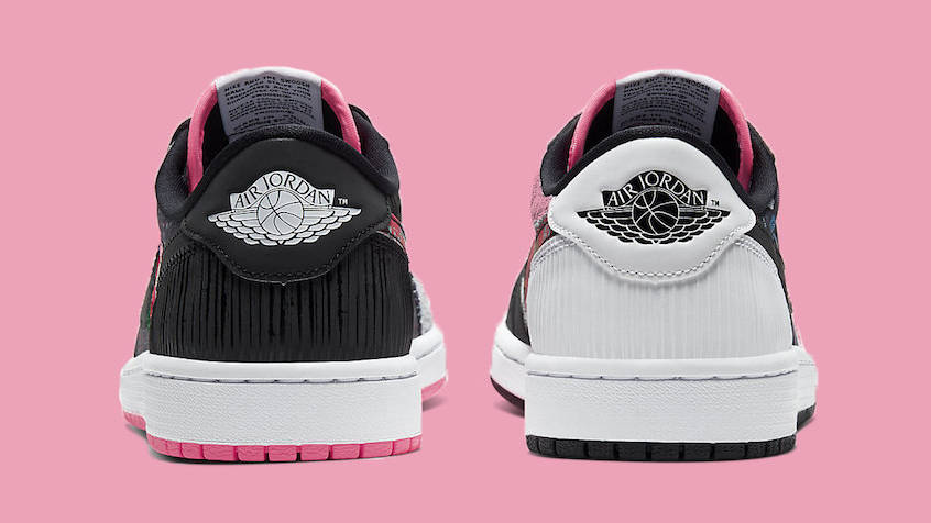 Air Jordan 1 Low Chinese New Year back copy