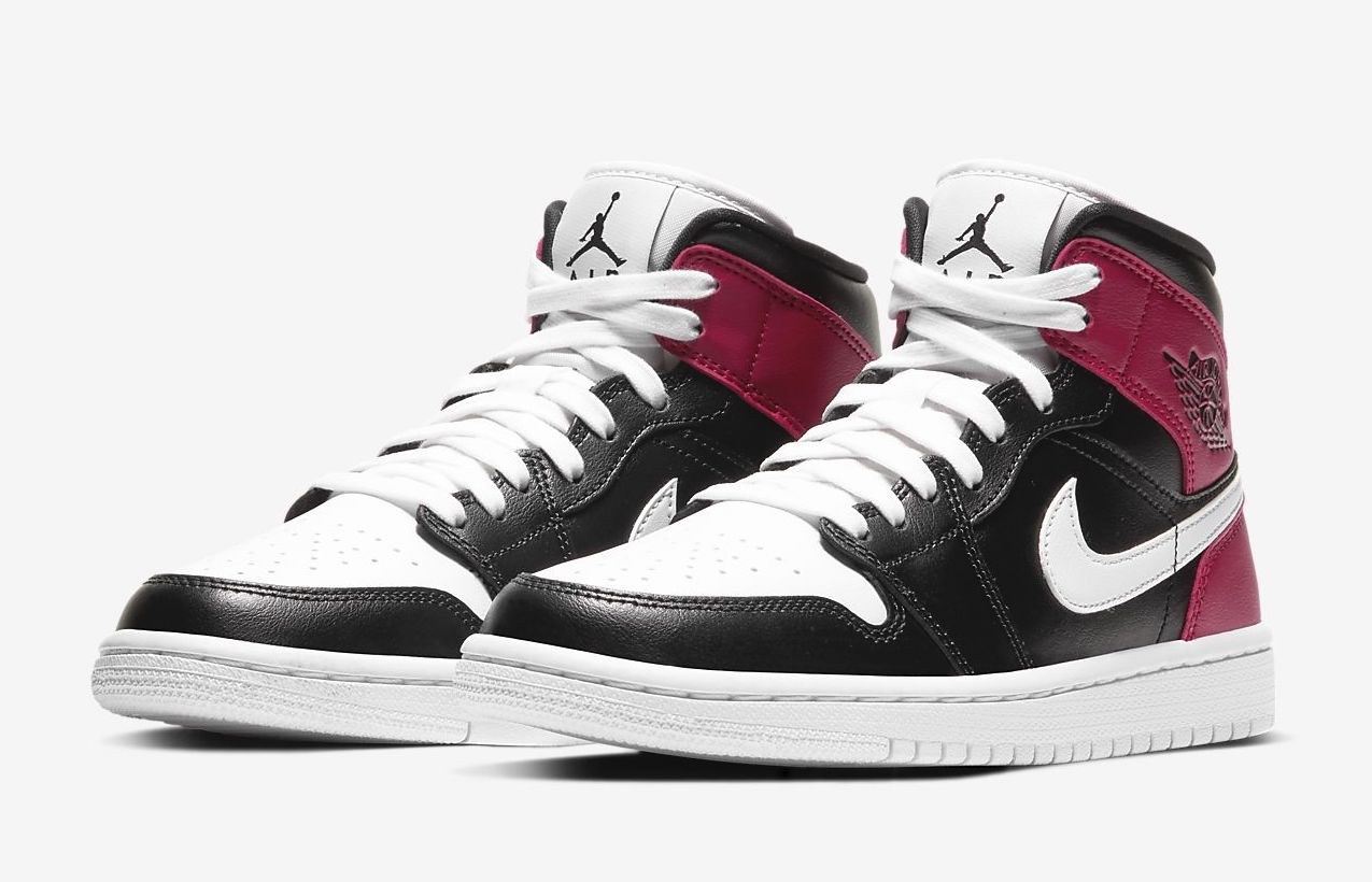 Air Jordan 1 Noble Red Black front
