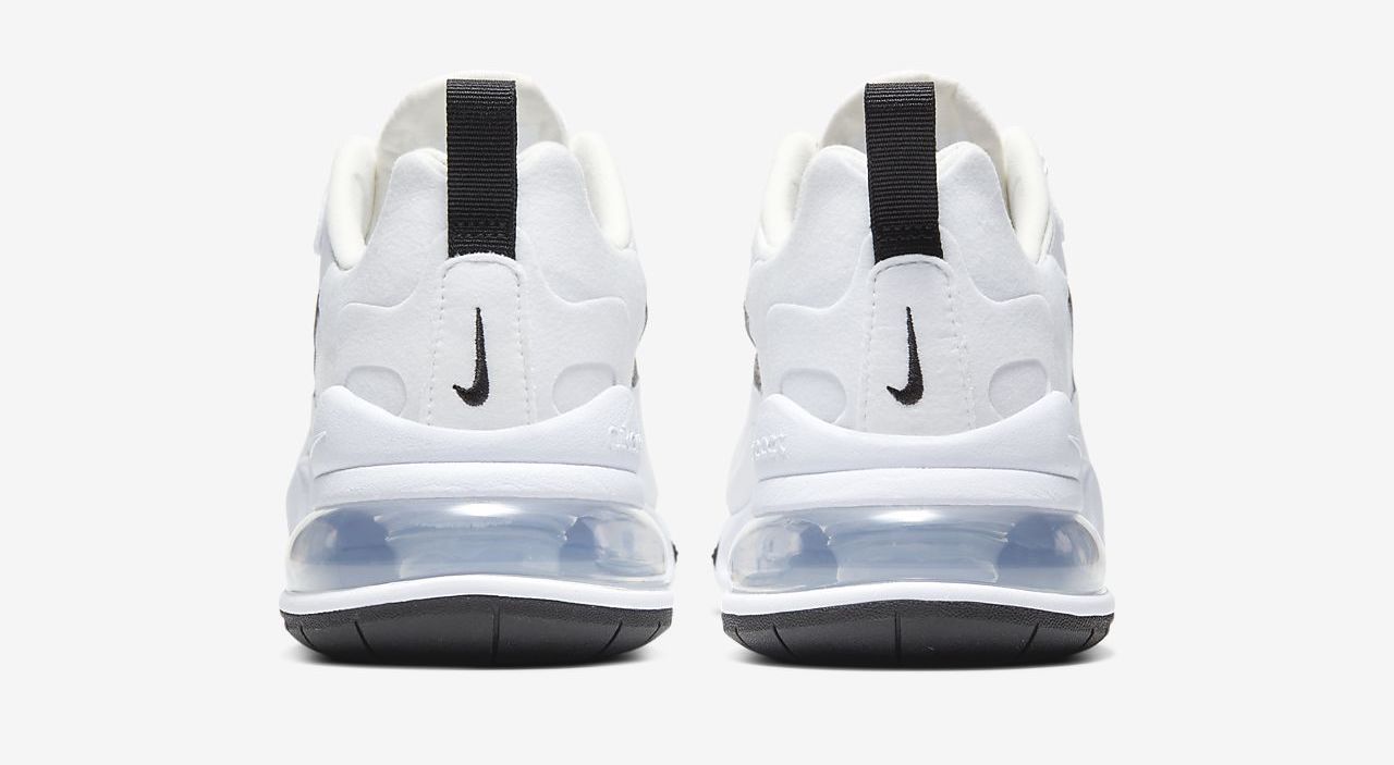 Air Max 270 React White Black