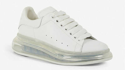 Alexander McQueen Exaggerated-Sole White front