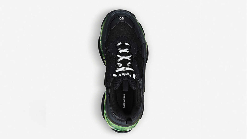 Balenciaga Triple S Black Volt middle