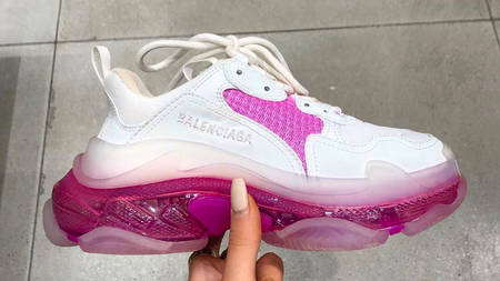 This Pink Balenciaga Triple S Could Be The Prettiest Yet This Pink Balenciaga Triple S Could Be The Prettiest Yet