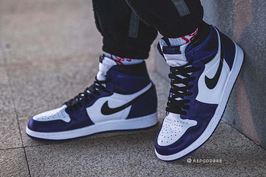 Air Jordan 1 High "Court Purple"