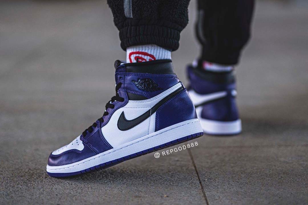 Air Jordan 1 High "Court Purple"