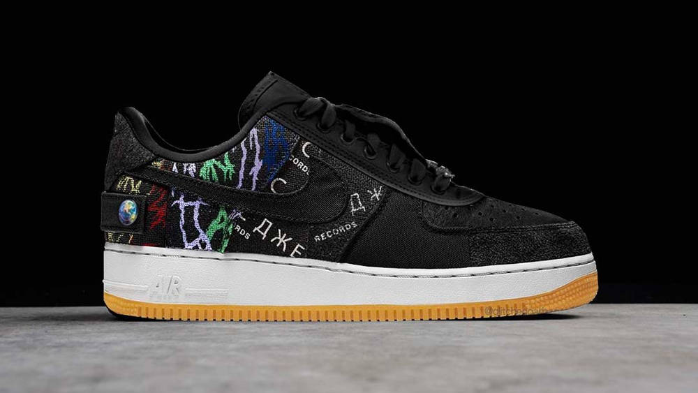 The Travis Scott x Nike Air Force 1 "Cactus Jack" Surfaces In Another Colourway Travis Scott x Nike Air Force 1 "Cactus Jack Black"