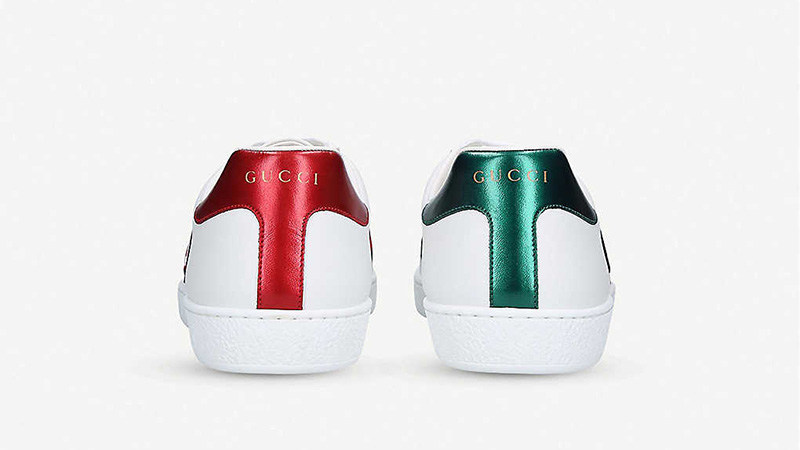 GUCCI New Ace Patch Logo White back
