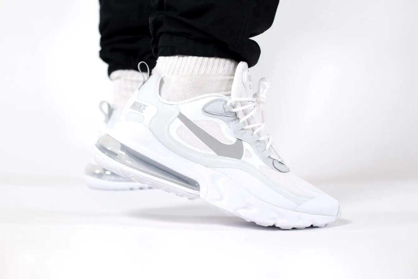 The Nike Air Max 270 React Just Launched In A Winter White Colourway ...