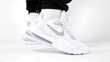The Nike Air Max 270 React Just Launched In A Winter White Colourway The Nike Air Max 270 React Just Launched In A Winter White Colourway