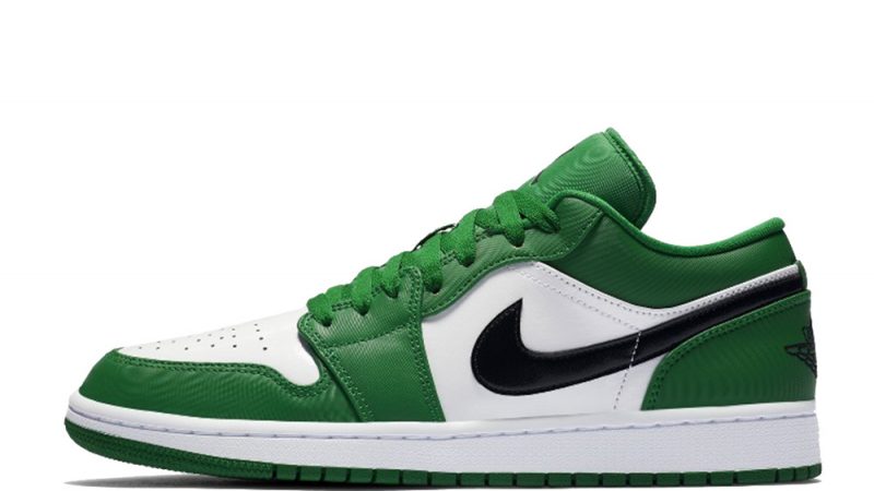 green nike jordans