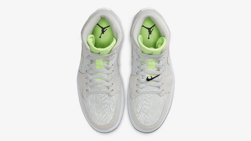 Jordan 1 Mid Grey Volt