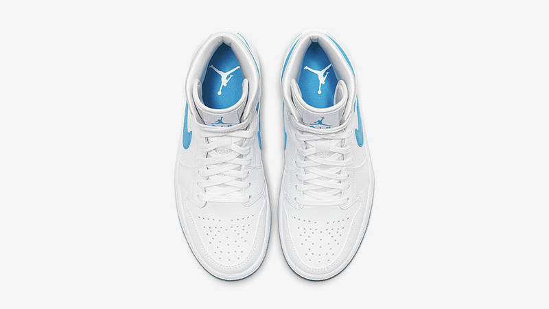 Jordan 1 White Carolina Blue