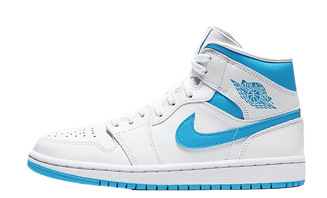 Jordan 1 White Carolina Blue