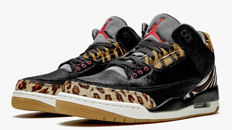 Jordan 3 SE Animal Black Mocha CK4344-002 front