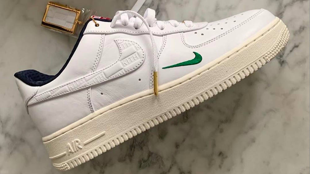 Image via gsrnn KITH x Nike Air Force 1