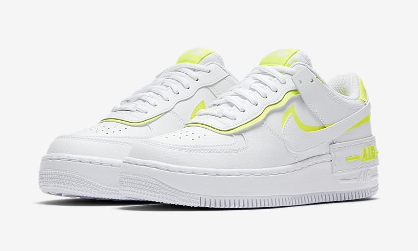 'Lemon Venom' Paints The Layers On This Nike Air Force 1 Shadow 2