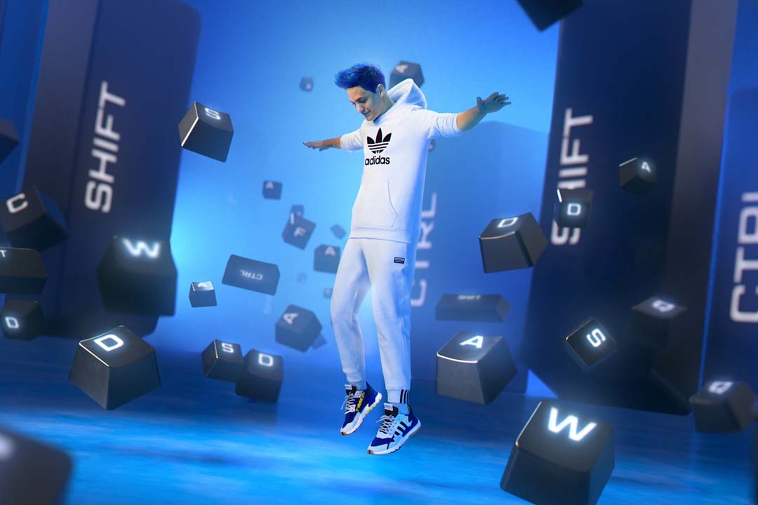 ninja fortnite adidas shoes