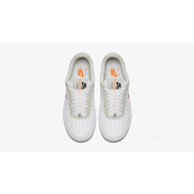 GS) Nike Air Force 1 LV8 3 'White Total Orange' CD7409-100 - KICKS CREW