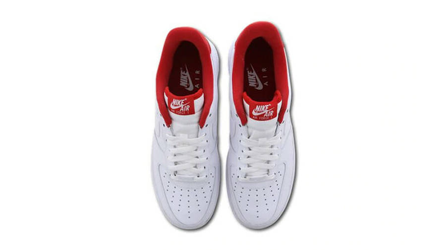 Nike Air Force 1 07 White Red CD0884-101 middle