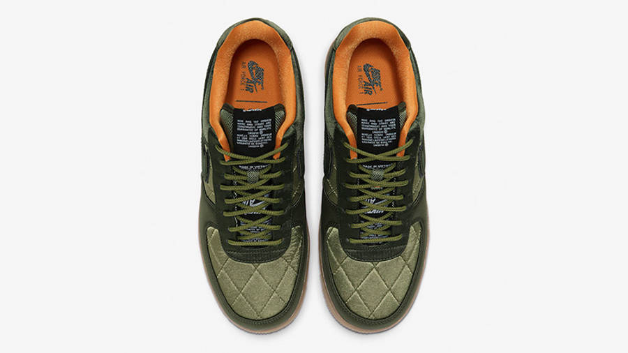 Nike Air Force 1 Low Quilted Olive CU6724-333 middle