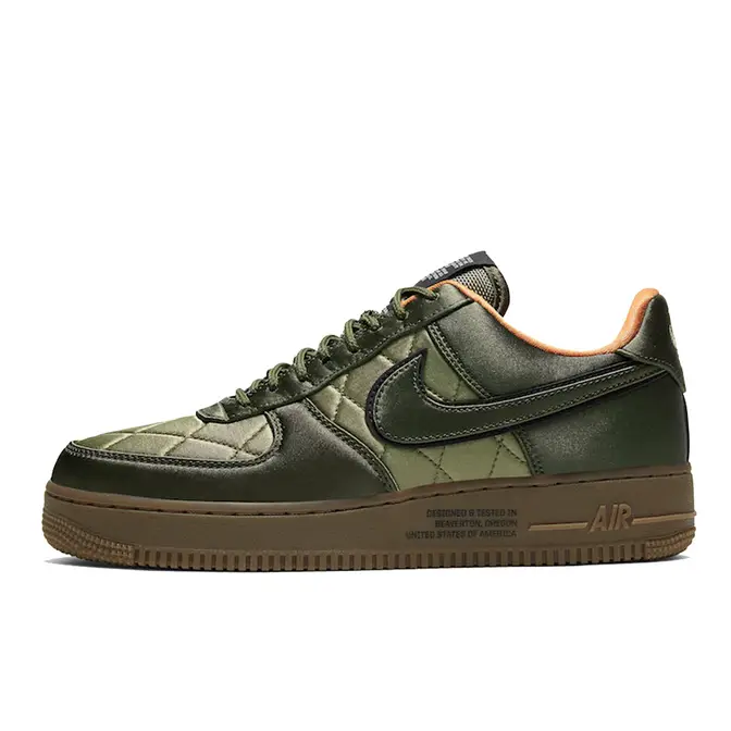 Nike Air Force 1 Low Quilted Olive | Where To Buy | CU6724-333 | The ...