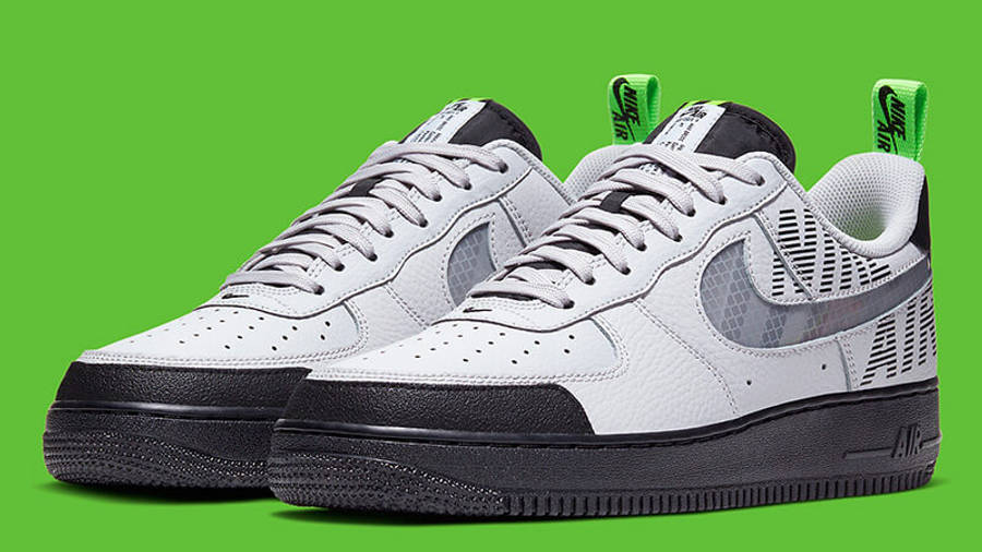 Nike Air Force 1 Low Under Construction Grey Green - BQ4421-001 Front