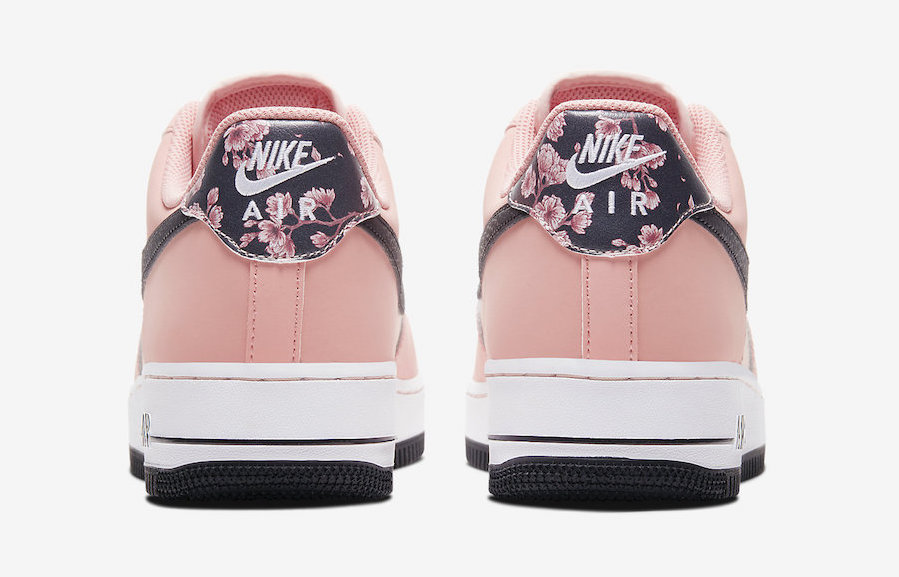 Nike Air Force 1 Pink Quartz back