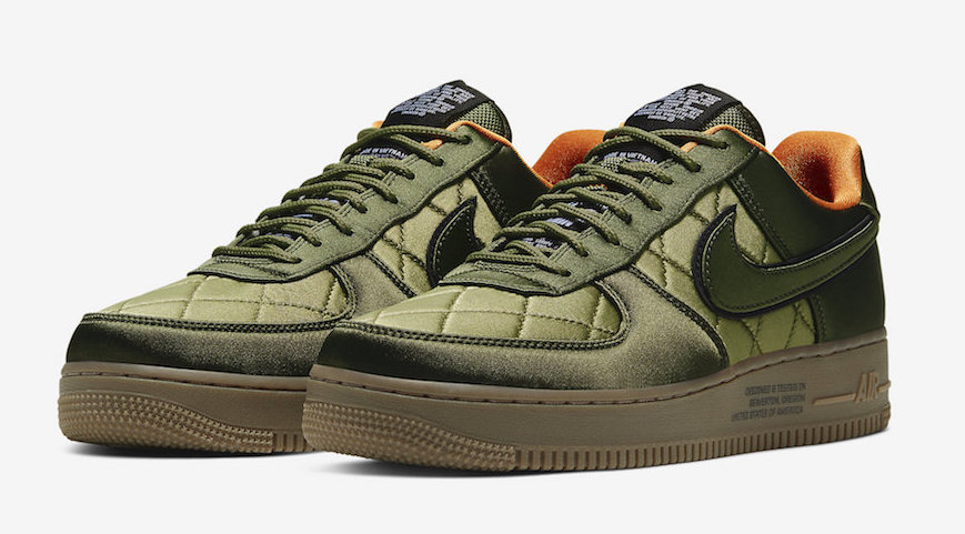 Nike Air Force 1 Quilted Olive