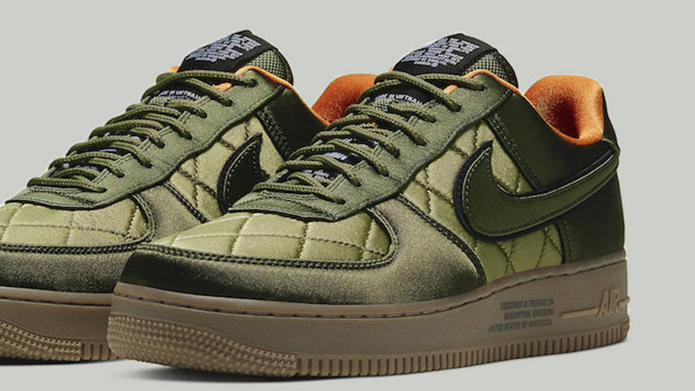 Nike Air Force 1 Quilted Olive copy Nike Air Force 1 Quilted Olive copy