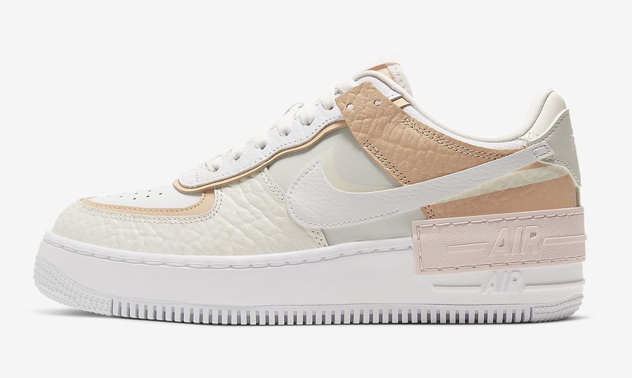 Nike Air Force 1 Shadow white spruce aura side