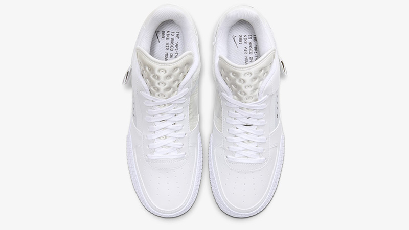air force type 1 triple white