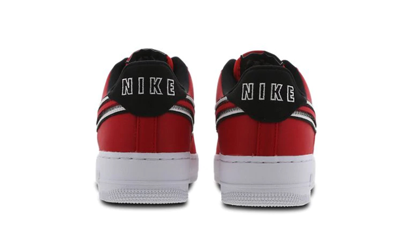 Nike Air Force Red White CD0886-600 back