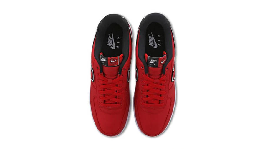 Nike Air Force Red White CD0886-600 middle