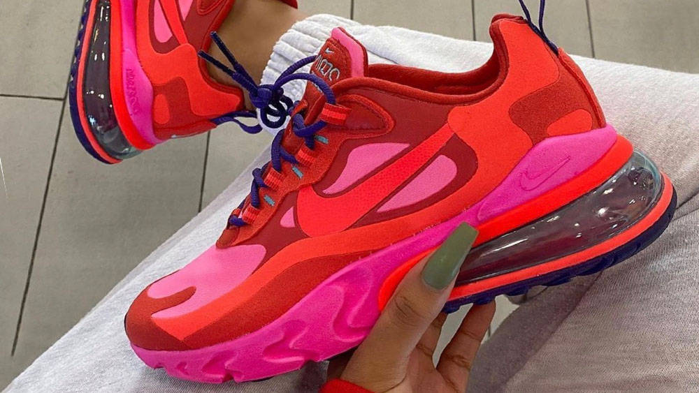 Nike Air Max 270 React Pink Red Nike Air Max 270 React Pink Red