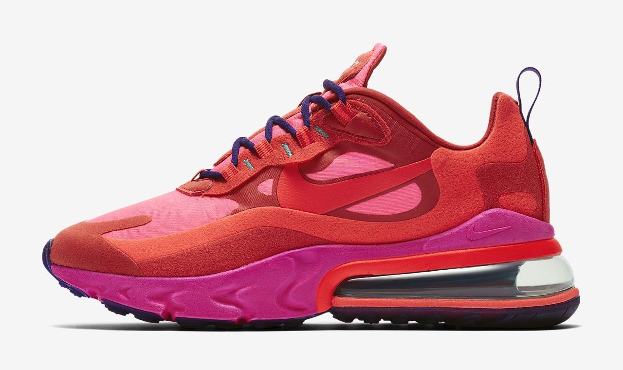 Nike Air Max 270 React red pink