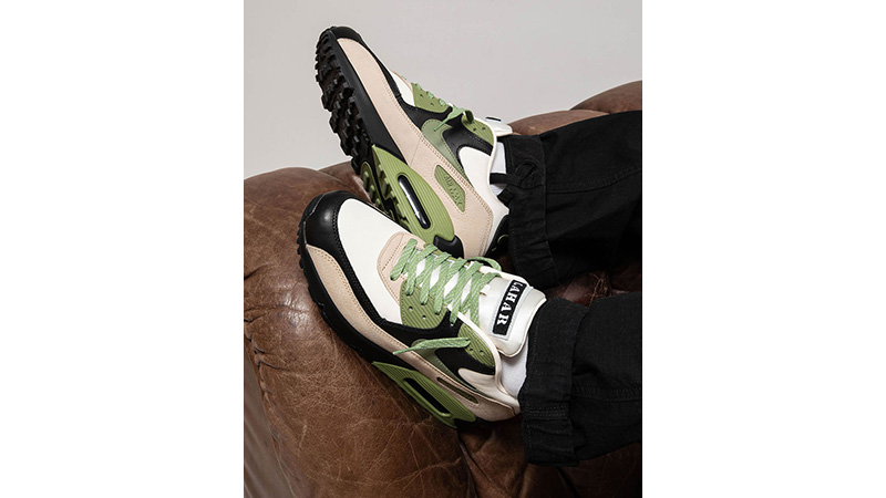 nike air max 90 nrg light cream alligator