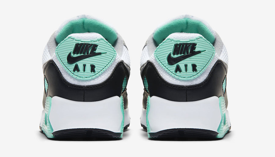 Nike-Air-Max-90-Turquoise. back jpg